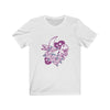 Dinosaur Women Tee Floral Dinosaurs - White / XS - T-Shirt