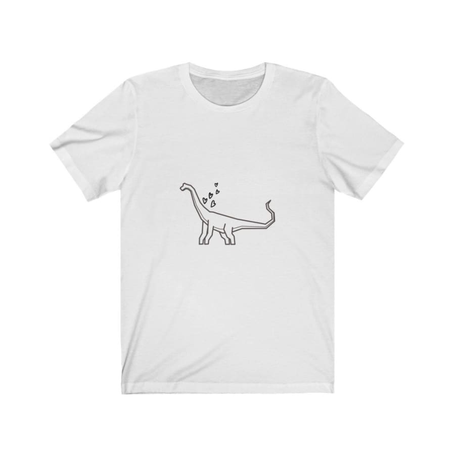 Dinosaur Women Tee <br> Minimalist Brachiosaurus