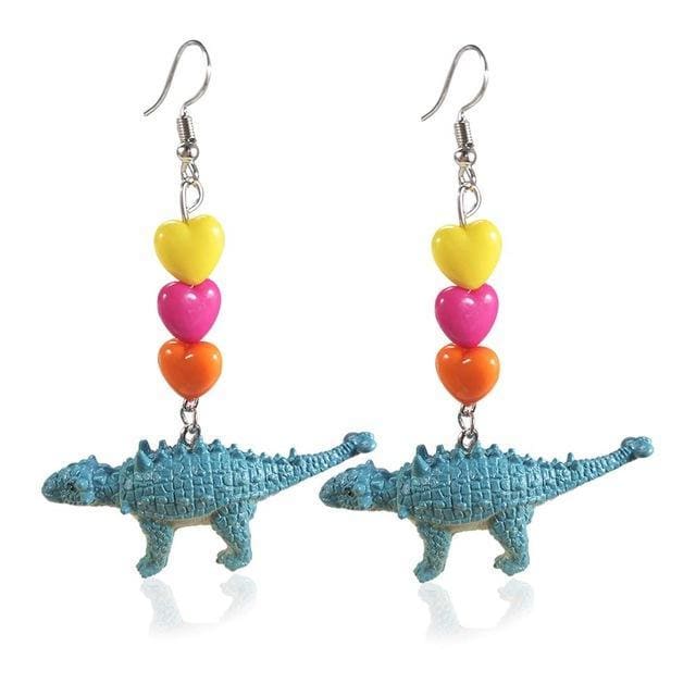 Ankylosaurus Earrings Drop Earrings