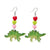 Stegosaurus Earrings Drop Earrings