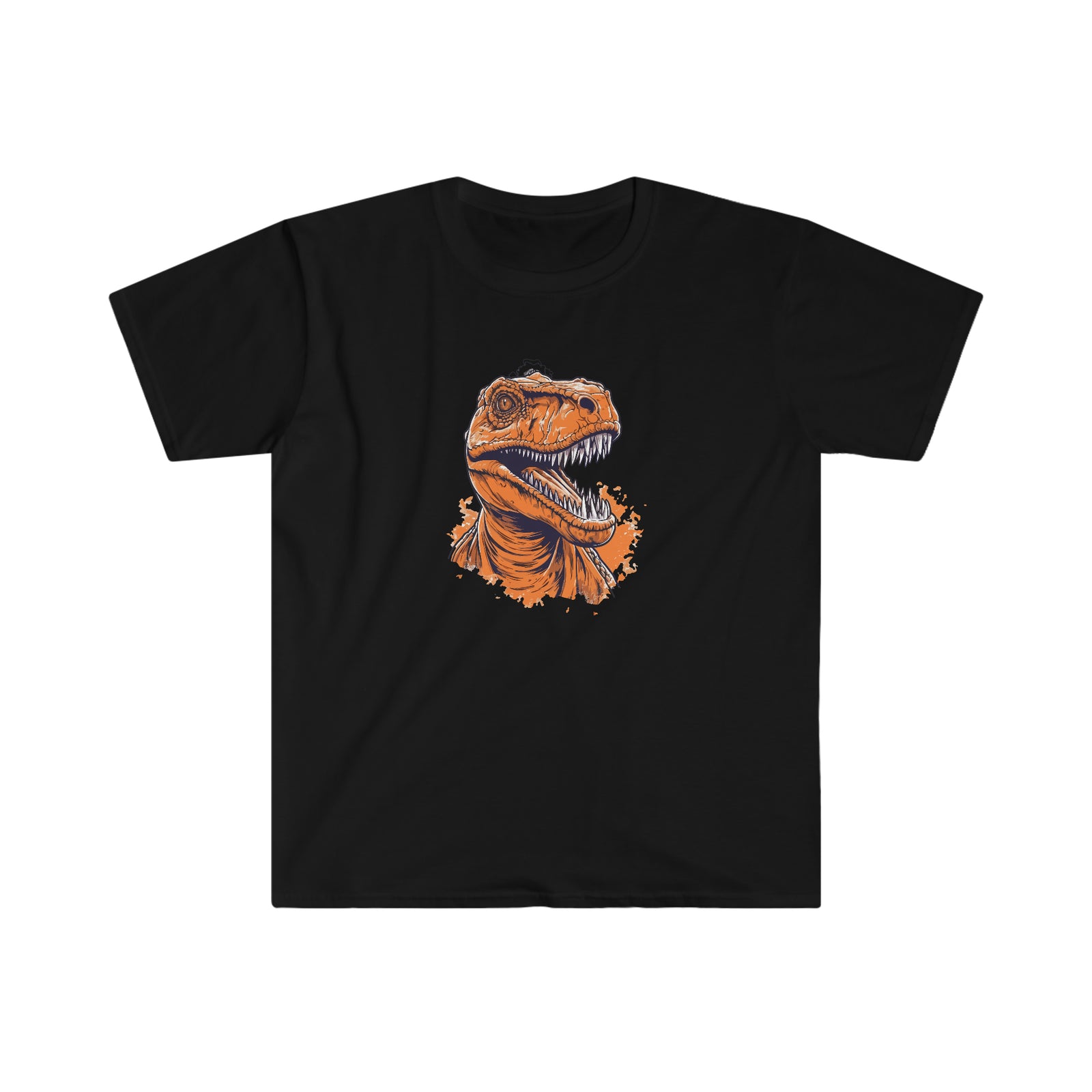 Raptor Revolution: Dinosaur Design Shirt