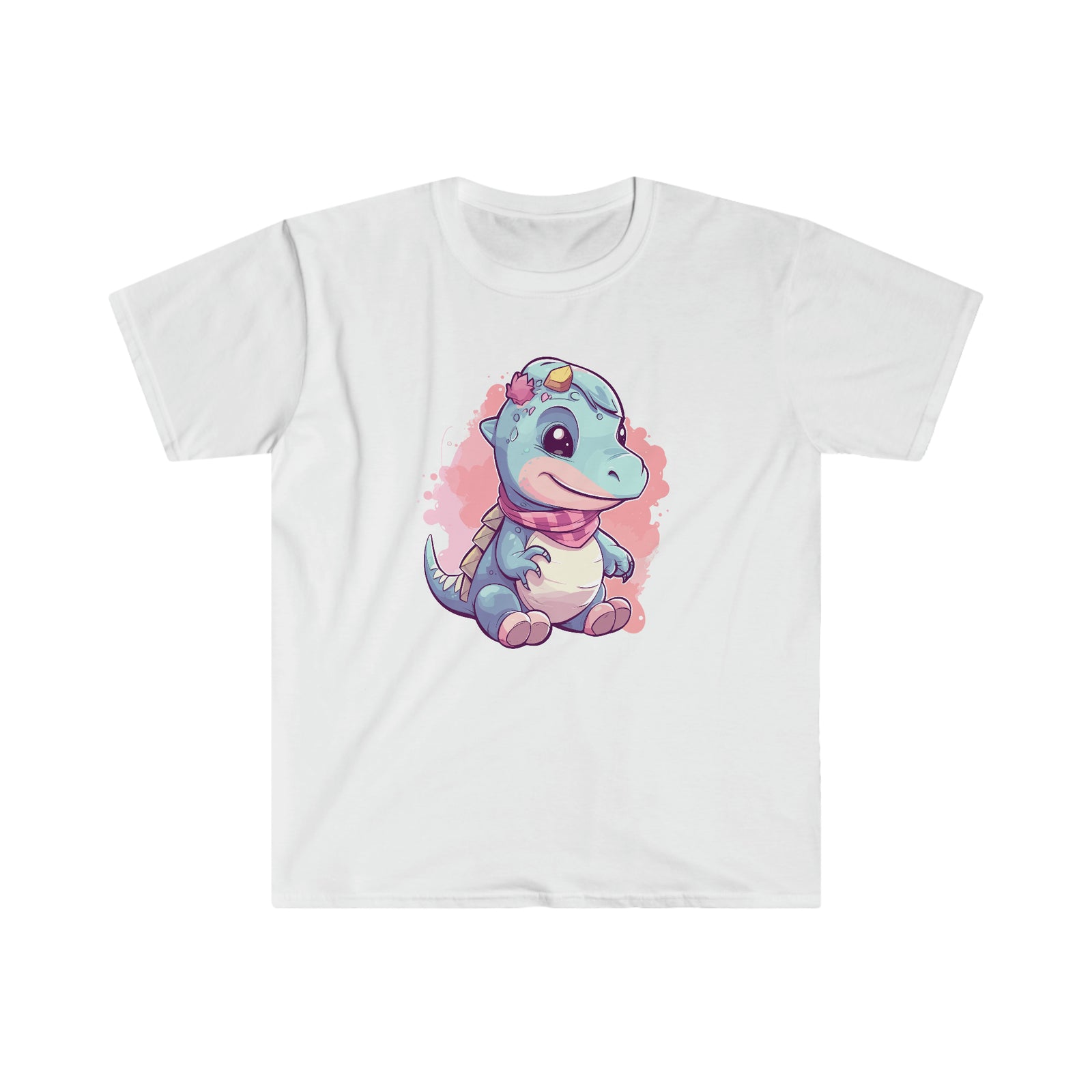 Snuggly Scales: Cute Dinosaur T-Shirt