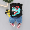 Fashion Raptor Toddler Outfit - Black / 12M