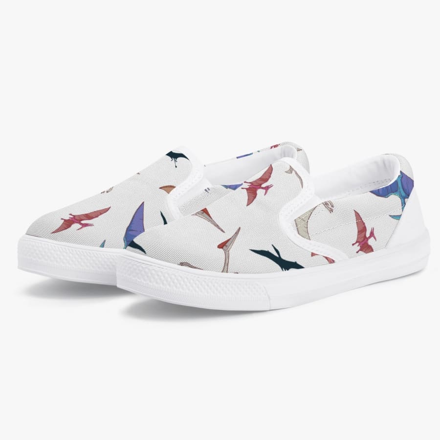 Flying Pterodactyl Kids’ Slip-On Shoes - Lifestyle/Regular