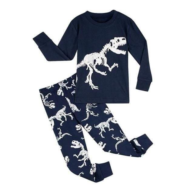 T-Rex Fossils Pajamas