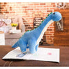 Giant Blue Brachiosaurus Plush