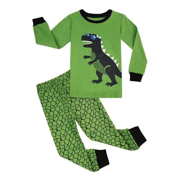 CAPTAIN DINO PAJAMAS | DINOSAUR PAJAMAS SET