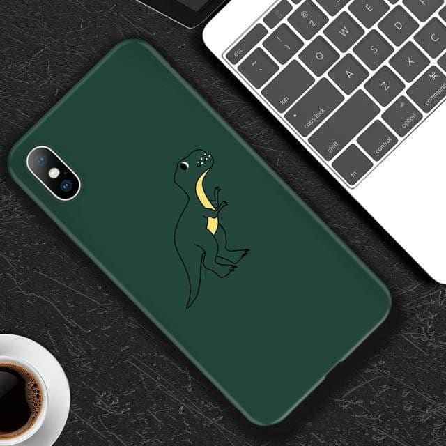 Green Dinosaur Phone Case<br>  iPhone