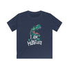 I’m Hungry Dinosaur Shirt - XS / Navy - Kids clothes