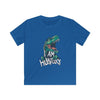 I’m Hungry Dinosaur Shirt - XS / Royal - Kids clothes