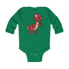 Infant Long Sleeve Bodysuit Baby Raptor - Kelly / NB - Kids