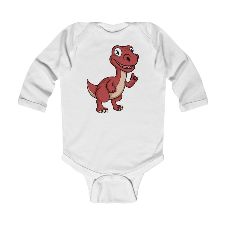 Infant Long Sleeve Bodysuit Baby Raptor