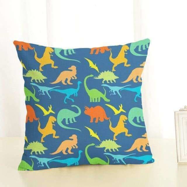 Jurassic Animals Pillow Case