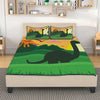 Jurassic Land Bedding Set (Comforter & Pillow) Twin -