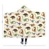 Jurassic Mood Dinosaur Hooded Blanket