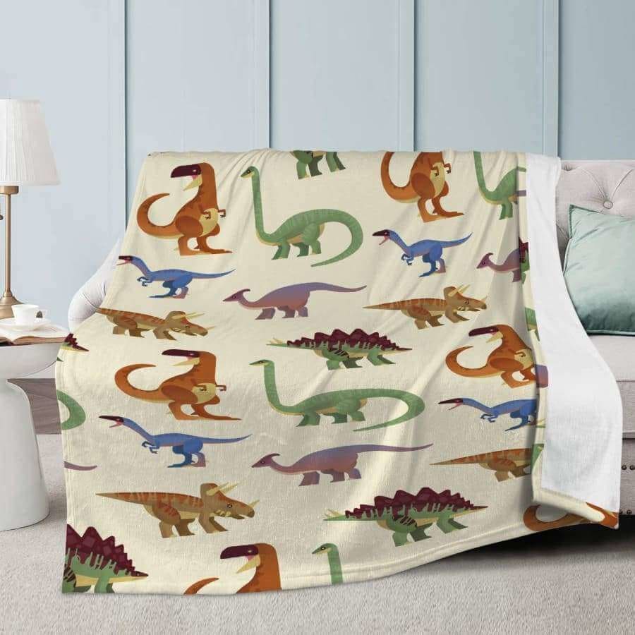 Jurassic Mood Fleece Blanket - Blanket