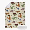 Jurassic Mood Fleece Blanket - Blanket