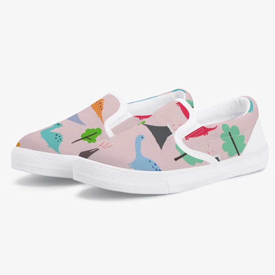 Jurassic Pink Kids’ Slip-On Shoes - Child11/EU28 - 