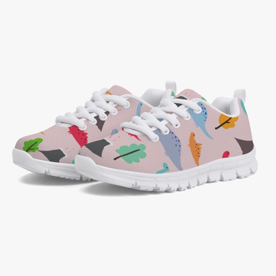 Jurassic Pink Kids’ Sneakers - Running