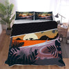 Jurassic Sunset Bedding Set (Comforter & Pillow) Blanket