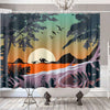 Jurassic Sunset Shower Curtain - XL (96x72in) - Bathroom