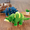 Large Blue Triceratops cuddly toy