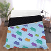 Lovely Triceratops Comforter - Blanket