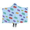 Lovely Triceratops Dinosaur Hooded Blanket - 40 x 50 -