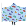 Lovely Triceratops Dinosaur Hooded Blanket - Lovely