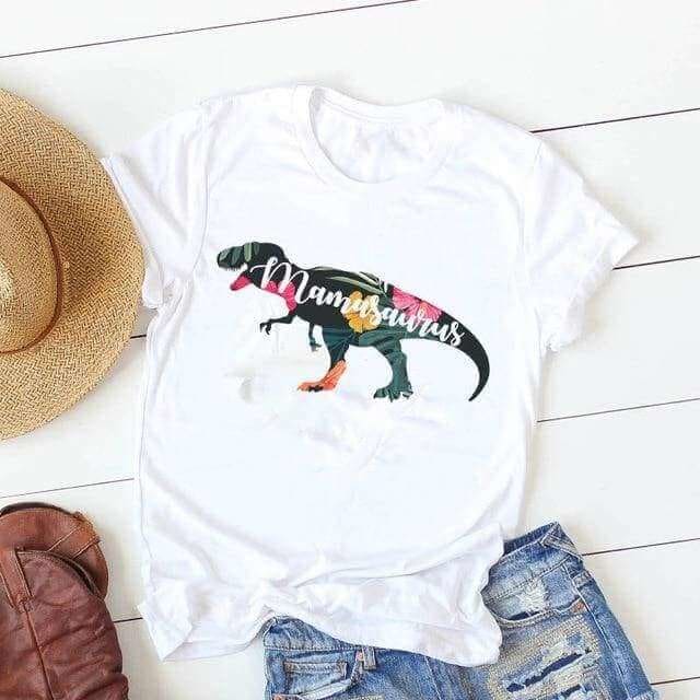 MAMASAURUS GRAPHIC T-SHIRT | COTTON SHIRT FOR MOMS