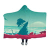 New Prehistoric World Hooded Blanket - L (60’’ x 80’’)