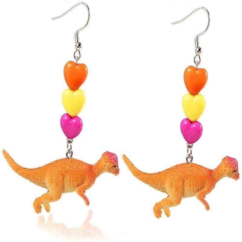 Pachycephalosaurus Earrings Drop Earrings