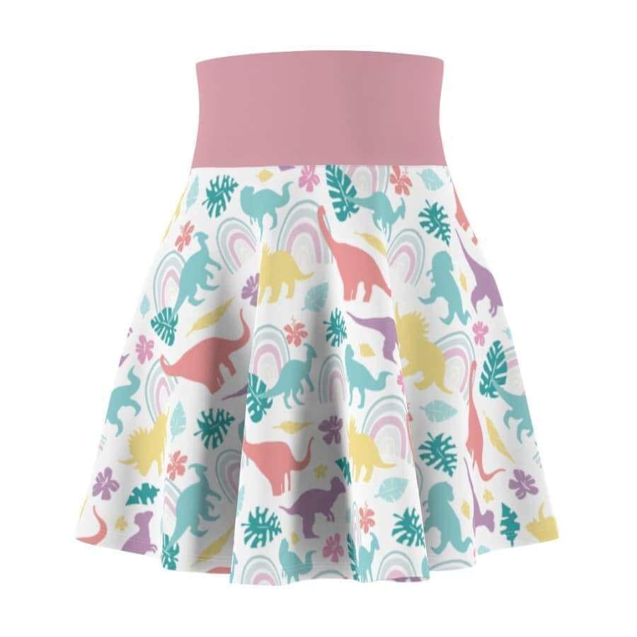 ‘Pastel Prehistoric’ skirt - L / 4 oz. - All Over Prints