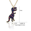 T-rex Pendant Necklace Multicolor - 200000162
