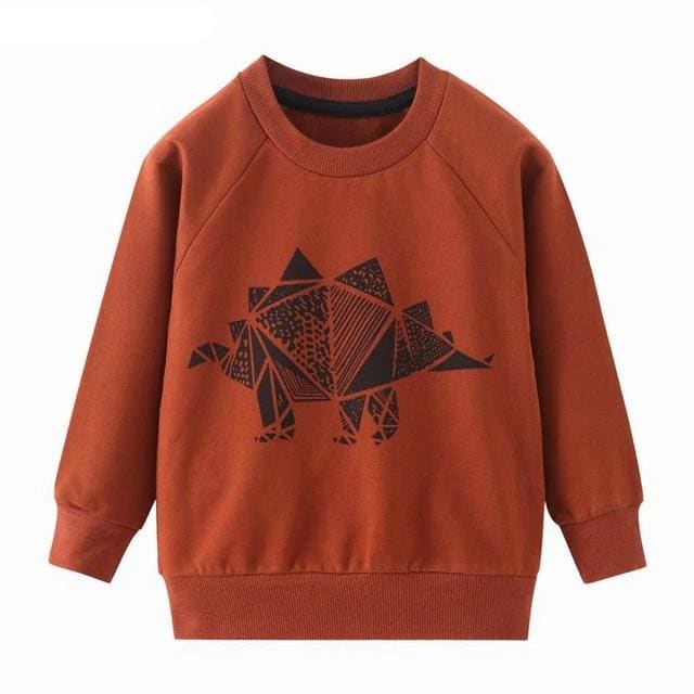Polygonal Stegosaurus Sweater