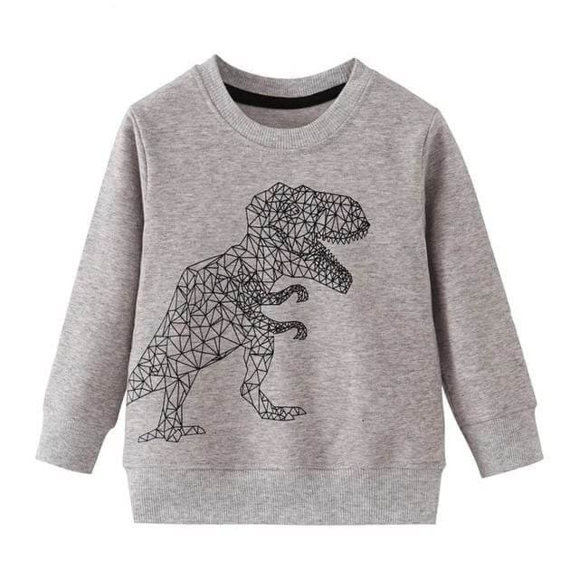 Polygonal T-Rex Sweater