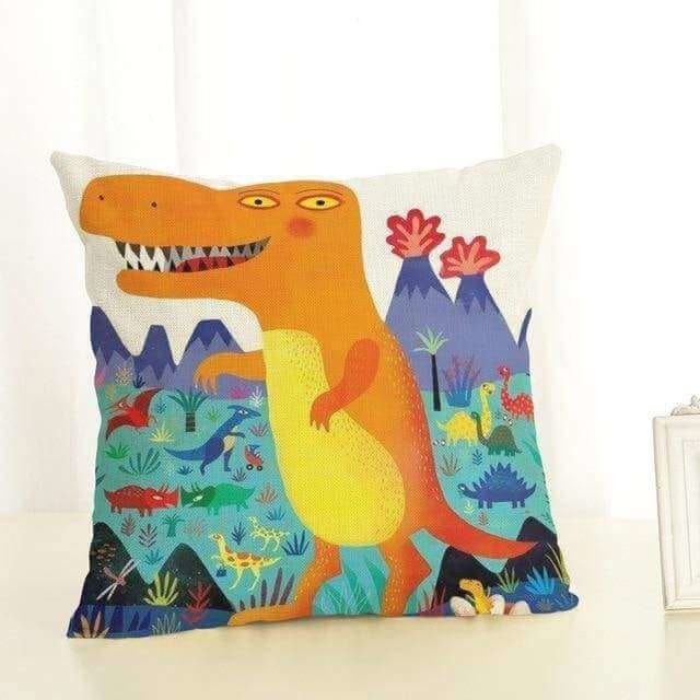 Prehistoric Time Pillow Case
