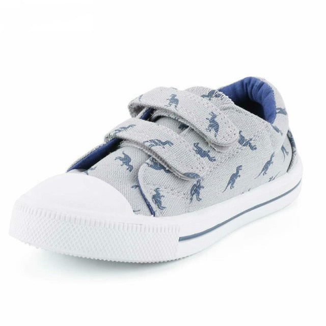 White Toddlers & Girls Dinosaur Shoes