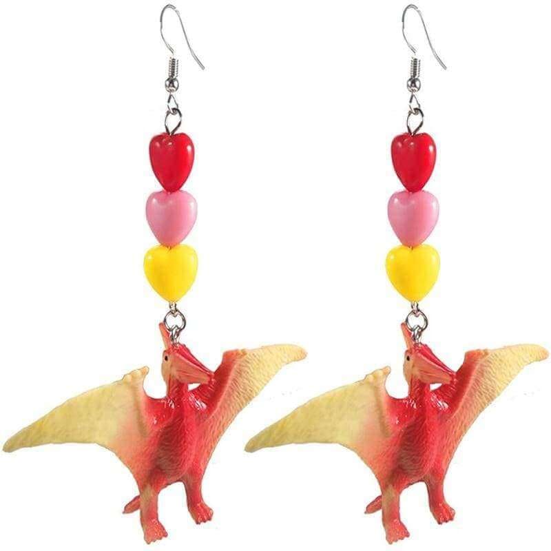 Pterodactyl Earrings Drop Earrings
