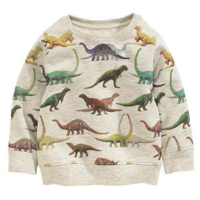 Retro Dinosaur Sweater