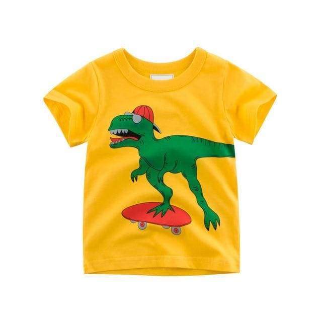 Dinosaur Boy Shirt T-Rex Cool 
