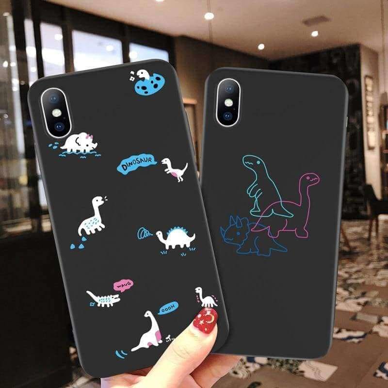 Silicone Dinosaur Phone Case<br> iPhone