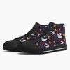Skulls & Flowers Classic High-Top Canvas Shoes -