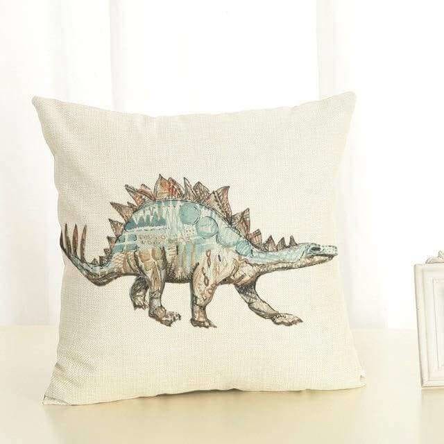 Stegosaurus Pillow Cover