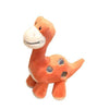 Diplodocus Cuddly Toy 10-27 Inch - 10in (25cm) / Orange -