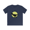 Sunset T-Rex Shirt - XS / Navy - Kids clothes