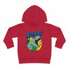 T-Rex With Sunglasses Hoodie - 2T / Vintage Red - Kids