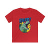 T-Rex With Sunglasses T-Shirt - XS / Red - Kids clothes