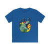 T-Rex With Sunglasses T-Shirt - XS / Royal - Kids clothes