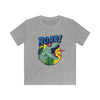 T-Rex With Sunglasses T-Shirt - XS / Sport Grey - Kids